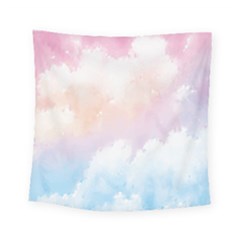 Morning Sky Love Square Tapestry (Small)