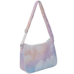 Morning Sky Love Zip Up Shoulder Bag