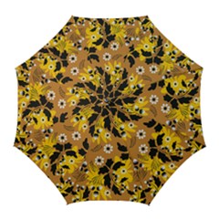 Folk Flowers Art Pattern  Golf Umbrellas by Eskimos