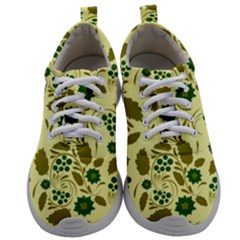 Folk Flowers Art Pattern Floral  Mens Athletic Shoes by Eskimos