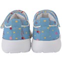 Baby Elephant Flying On Balloons Kids  Velcro Strap Shoes View4