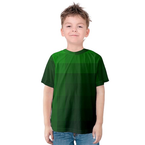 Zappwaits-green Kids  Cotton Tee by zappwaits