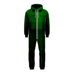 Zappwaits-green Hooded Jumpsuit (kids) by zappwaits