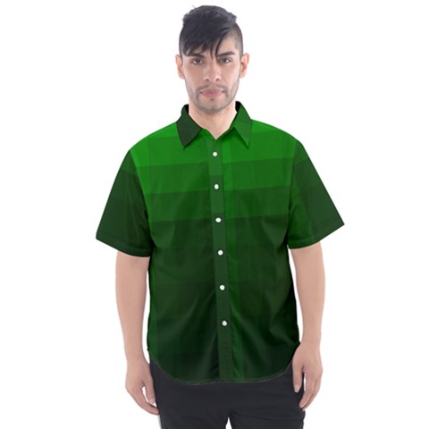 Zappwaits-green Men s Short Sleeve Shirt by zappwaits