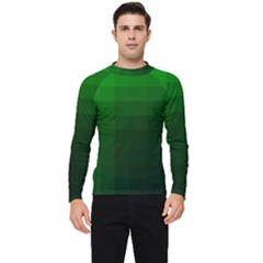 Zappwaits-green Men s Long Sleeve Rash Guard by zappwaits