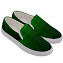 Zappwaits-green Men s Canvas Slip Ons View3