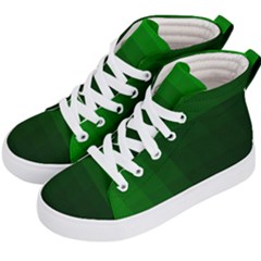 Zappwaits-green Kids  Hi-top Skate Sneakers by zappwaits