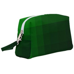 Zappwaits-green Wristlet Pouch Bag (large) by zappwaits