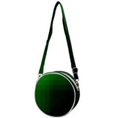 Zappwaits-green Crossbody Circle Bag by zappwaits