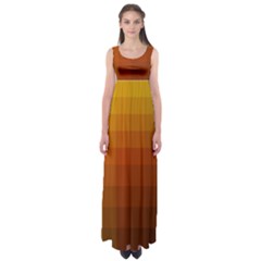 Zappwaits - Color Gradient Empire Waist Maxi Dress by zappwaits