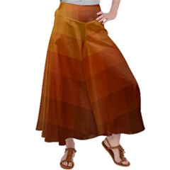 Zappwaits - Color Gradient Satin Palazzo Pants by zappwaits