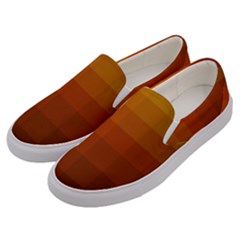 Zappwaits - Color Gradient Men s Canvas Slip Ons by zappwaits