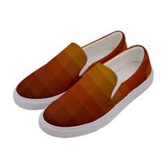 Zappwaits - Color Gradient Women s Canvas Slip Ons by zappwaits