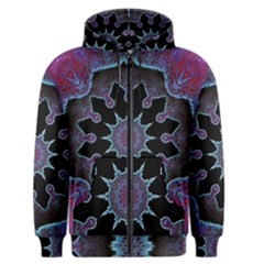 Framed Mandala Men s Zipper Hoodie by MRNStudios