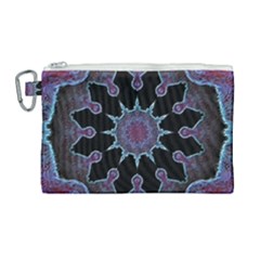 Framed Mandala Canvas Cosmetic Bag (large) by MRNStudios