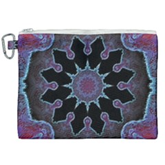 Framed Mandala Canvas Cosmetic Bag (xxl) by MRNStudios