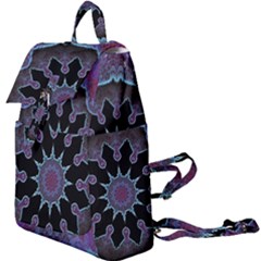 Framed Mandala Buckle Everyday Backpack by MRNStudios