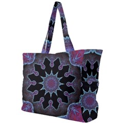 Framed Mandala Simple Shoulder Bag