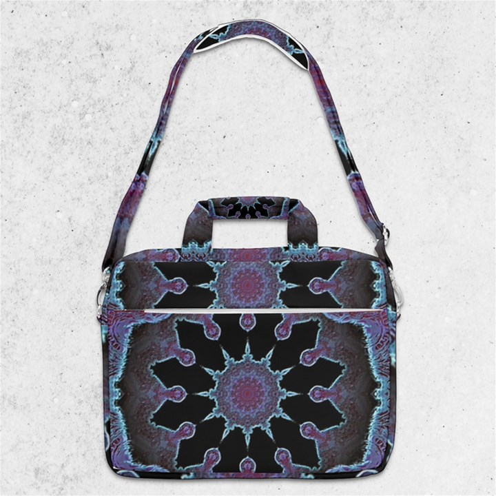 Framed Mandala MacBook Pro Shoulder Laptop Bag 