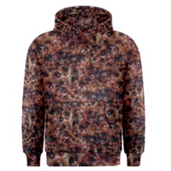 Warm Abstract Surface Print Men s Core Hoodie by dflcprintsclothing