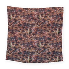 Warm Abstract Surface Print Square Tapestry (large) by dflcprintsclothing