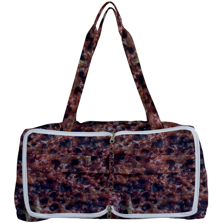 Warm Abstract Surface Print Multi Function Bag