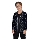 Black And White Funny Monster Print Pattern Kids  Windbreaker View2