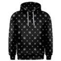 Black And White Funny Monster Print Pattern Men s Overhead Hoodie View1