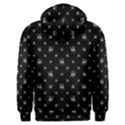 Black And White Funny Monster Print Pattern Men s Overhead Hoodie View2