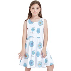 Aquarium With Fish Kids  Skater Dress by SychEva