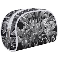 Black And White Lilies Botany Motif Print Make Up Case (large) by dflcprintsclothing