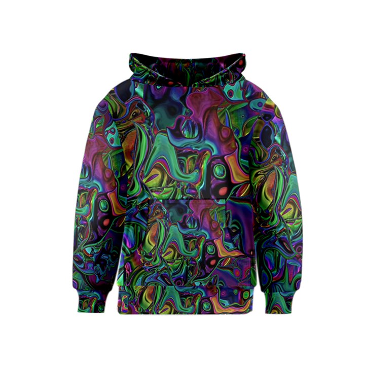 Brain Melt Kids  Pullover Hoodie