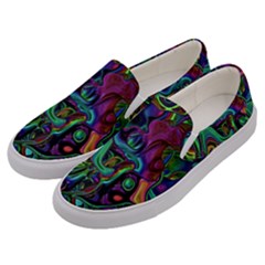 Brain Melt Men s Canvas Slip Ons by MRNStudios