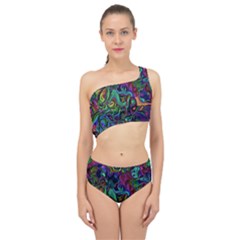 Brain Melt Spliced Up Two Piece Swimsuit by MRNStudios