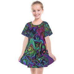 Brain Melt Kids  Smock Dress by MRNStudios