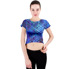 Zzzap! Crew Neck Crop Top by MRNStudios