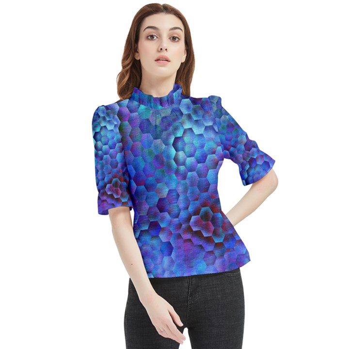 Zzzap! Frill Neck Blouse