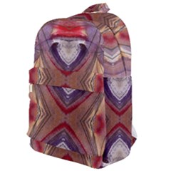 Abstract Petals Symmetry Classic Backpack by kaleidomarblingart