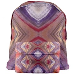 Abstract Petals Symmetry Giant Full Print Backpack by kaleidomarblingart