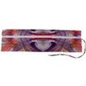 Abstract petals symmetry Roll Up Canvas Pencil Holder (L) View2