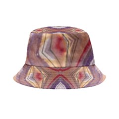 Abstract Petals Symmetry Inside Out Bucket Hat