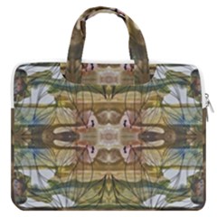 Abstract Symmetry Macbook Pro Double Pocket Laptop Bag (large)