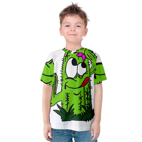 Cactus Kids  Cotton Tee by IIPhotographyAndDesigns