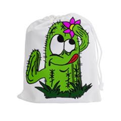 Cactus Drawstring Pouch (2xl) by IIPhotographyAndDesigns