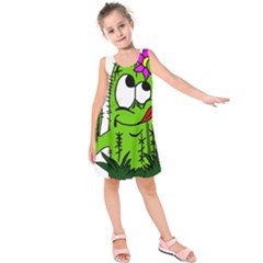 Cactus Kids  Sleeveless Dress by IIPhotographyAndDesigns