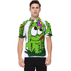 Cactus Men s Short Sleeve Rash Guard by IIPhotographyAndDesigns