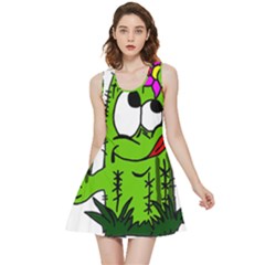 Cactus Inside Out Reversible Sleeveless Dress by IIPhotographyAndDesigns