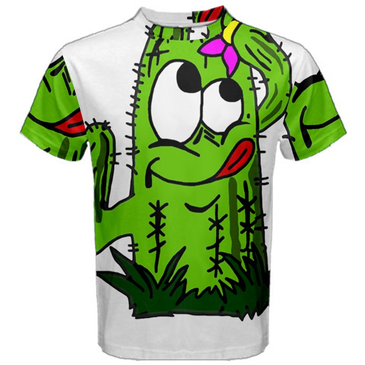 Cactus Men s Cotton Tee