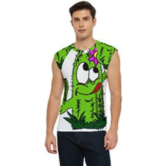 Cactus Men s Raglan Cap Sleeve Tee