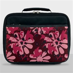 Folk Flowers Art Pattern  Lunch Bag by Eskimos